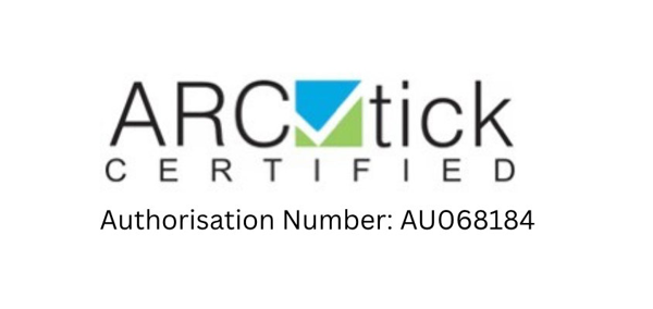 ARCtick certified, authorisation number AU068184
